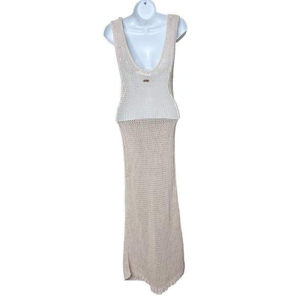 Zimmermann Tropicana Scoop Midi Dress Crochet Knit - Picture 6 of 16